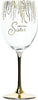 Sister - Gift Boxed 19 oz Crystal Wine Glass