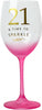 21 - Gift Boxed 19 oz Crystal Wine Glass