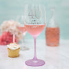 40 - Gift Boxed 19 oz Crystal Wine Glass