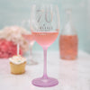 70 - Gift Boxed 19 oz Crystal Wine Glass