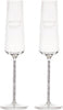 Engaged - Gift Boxed 7 oz Glass Toasting Flute Set