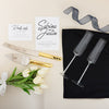 Engaged - Gift Boxed 7 oz Glass Toasting Flute Set
