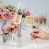 I Do Too - Gift Boxed 7 oz Glass Toasting Flute Set