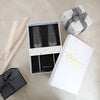 I Do Too - Gift Boxed 7 oz Glass Toasting Flute Set