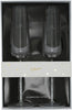 Mr. & Mrs. - Gift Boxed 7 oz Glass Toasting Flute Set