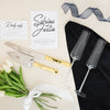 Mr. & Mrs. - Gift Boxed 7 oz Glass Toasting Flute Set