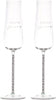 Happy Anniversary - Gift Boxed 7 oz Glass Toasting Flute Set