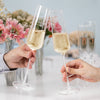 Happy Anniversary - Gift Boxed 7 oz Glass Toasting Flute Set