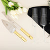 Happy Anniversary - Gift Boxed 7 oz Glass Toasting Flute Set