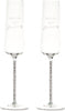 50th Anniversary - Gift Boxed 7 oz Glass Toasting Flute Set