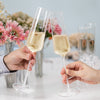 50th Anniversary - Gift Boxed 7 oz Glass Toasting Flute Set