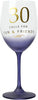 30 - Gift Boxed 19 oz Crystal Wine Glass