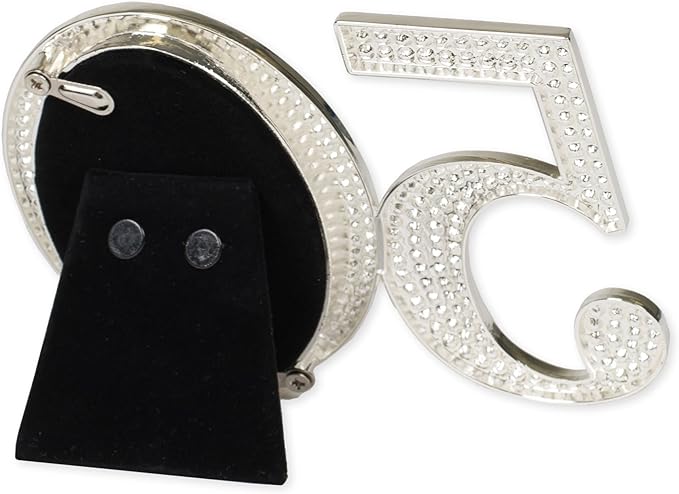 Roman Giftware Inc., Caroline Collection, Wedding & Anniversary, 3.25" H 50TH Rhinestone Frame,Religious, Inspirational, Durable (4x1x3)