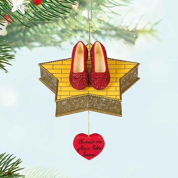 Hallmark Keepsake Christmas Ornament 2024, The Wizard of Oz There's No Place Like Home, Movie Gifts