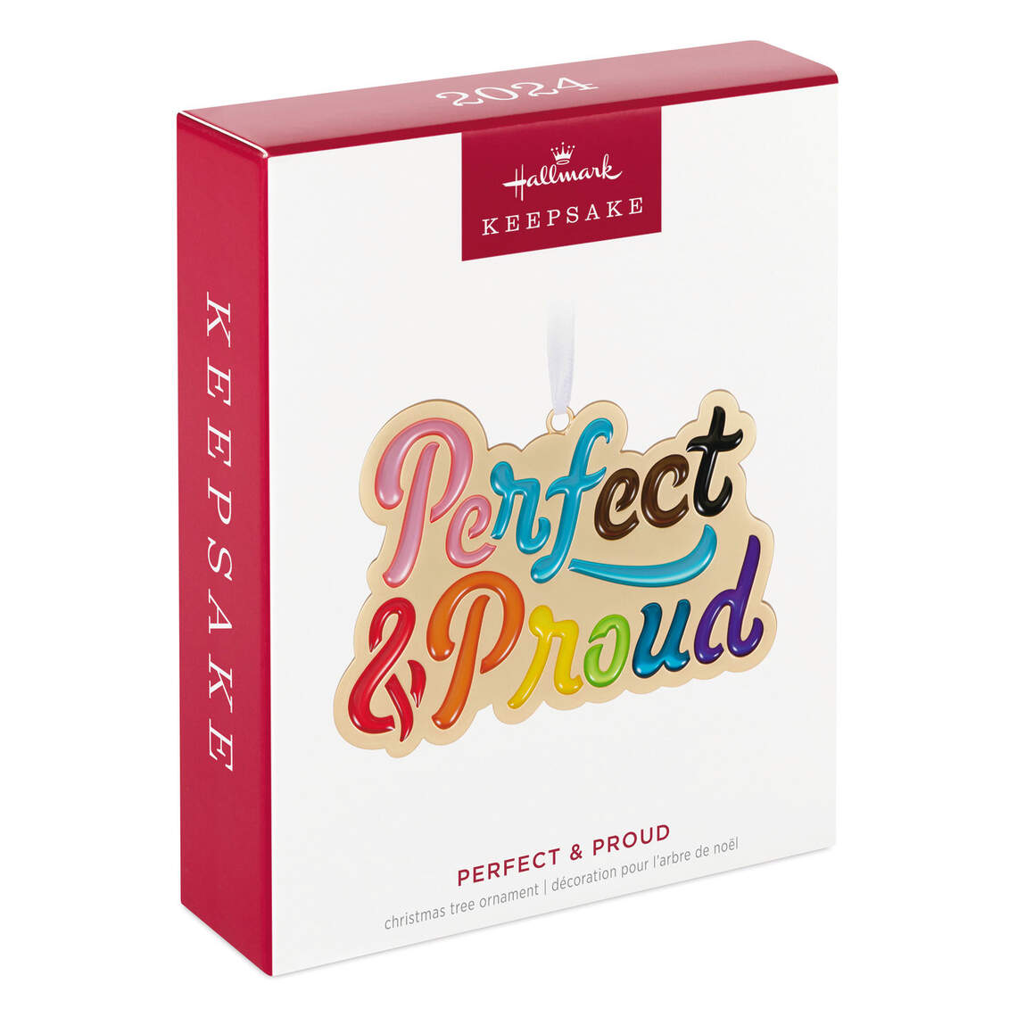 Perfect & Proud Metal Ornament