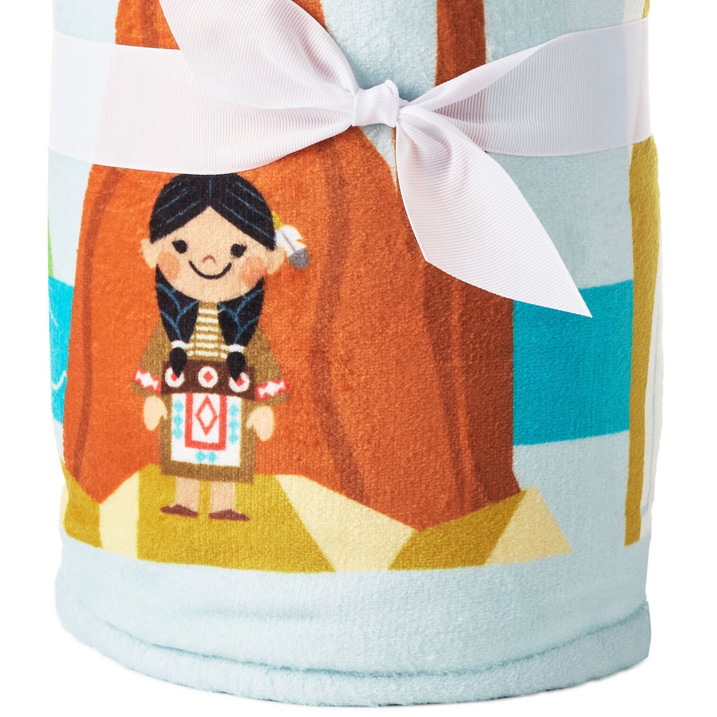 Disney It's a Small World Map Throw Blanket, 60x52