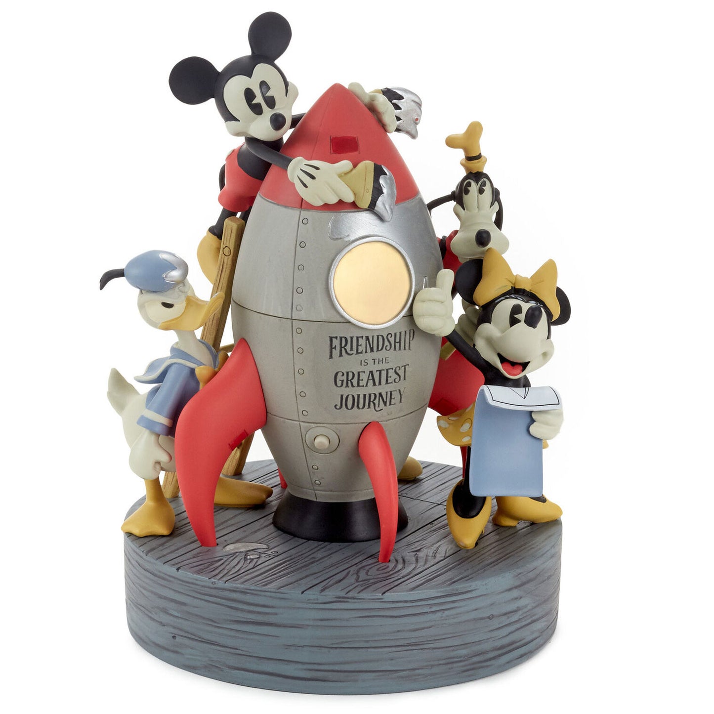 Disney Mickey Mouse and Friends Rocket Figurine With Light