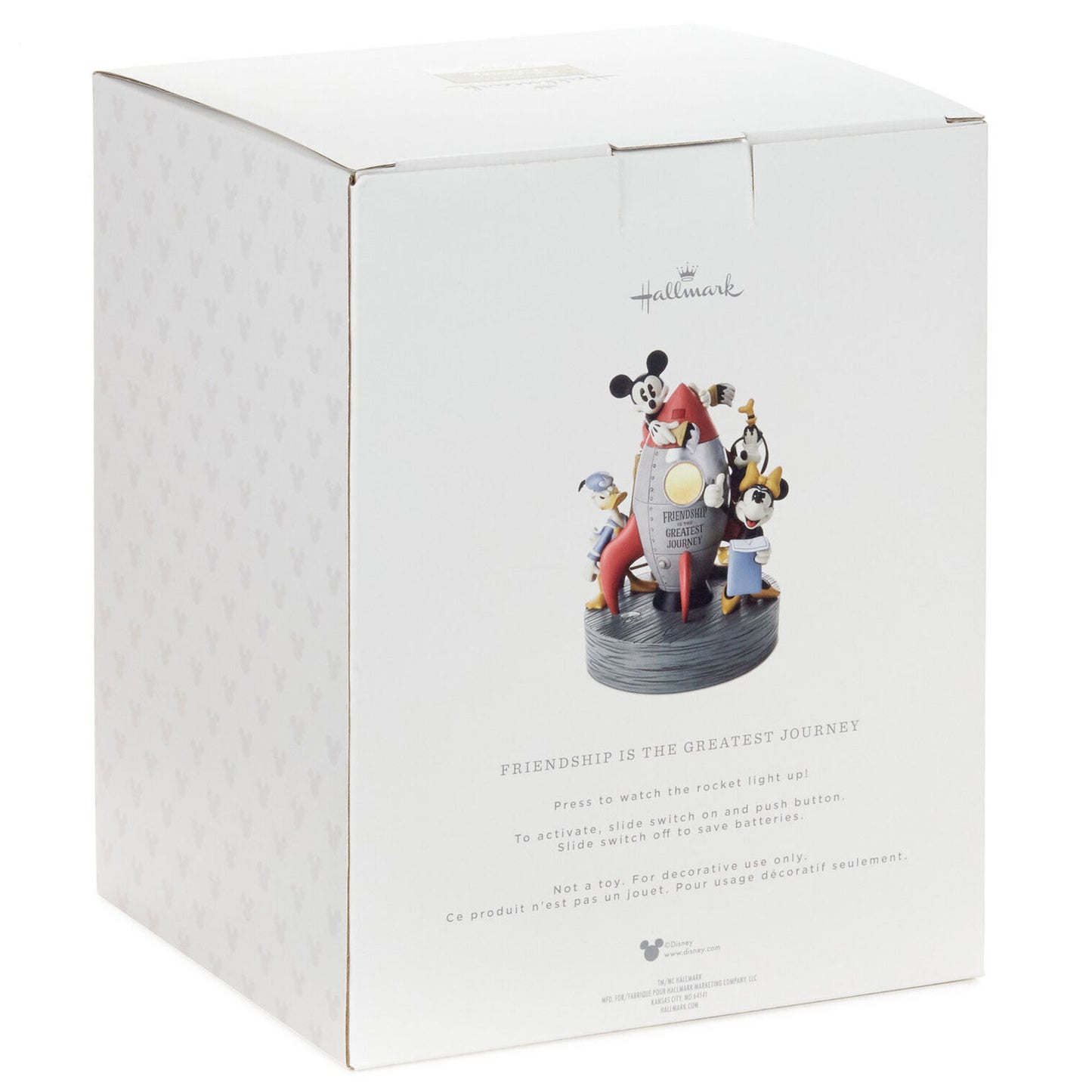 Disney Mickey Mouse and Friends Rocket Figurine With Light