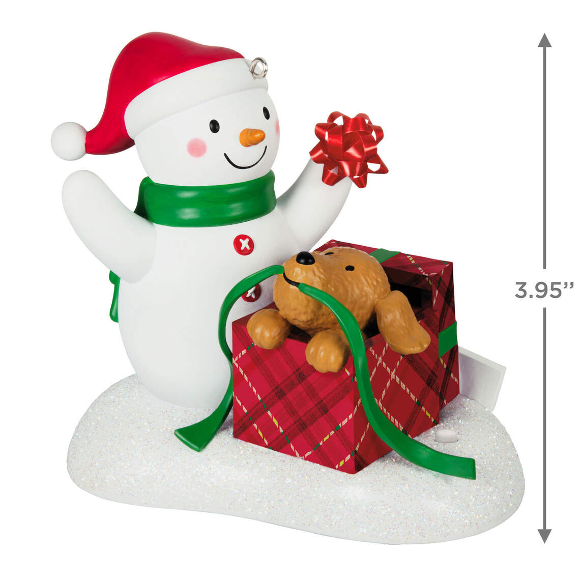 Wrapped Up In Christmas 2024 Musical Ornament