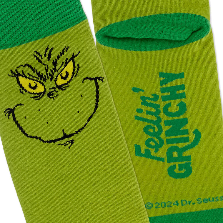 Dr. Seuss™ Feelin' Grinchy Novelty Crew Socks