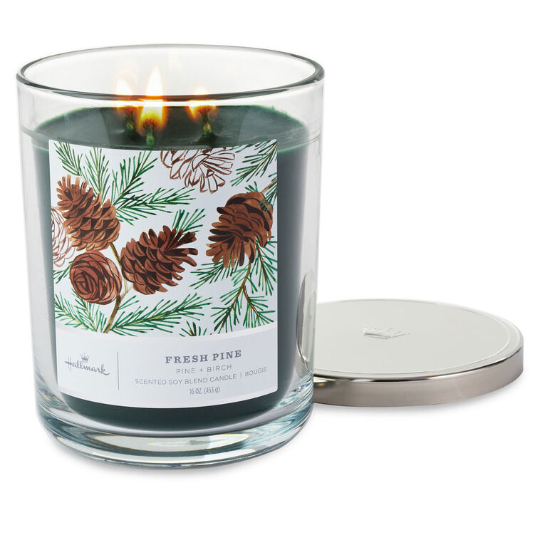 Fresh Pine 3-Wick Jar Candle, 16 oz.