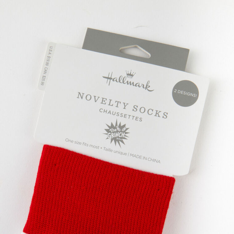 Dr. Seuss's How the Grinch Stole Christmas!™ Grinch and Max Novelty Socks