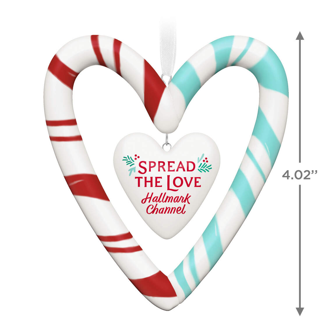 Hallmark Channel Spread the Love Porcelain Ornament