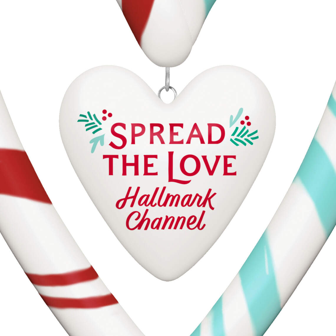 Hallmark Channel Spread the Love Porcelain Ornament