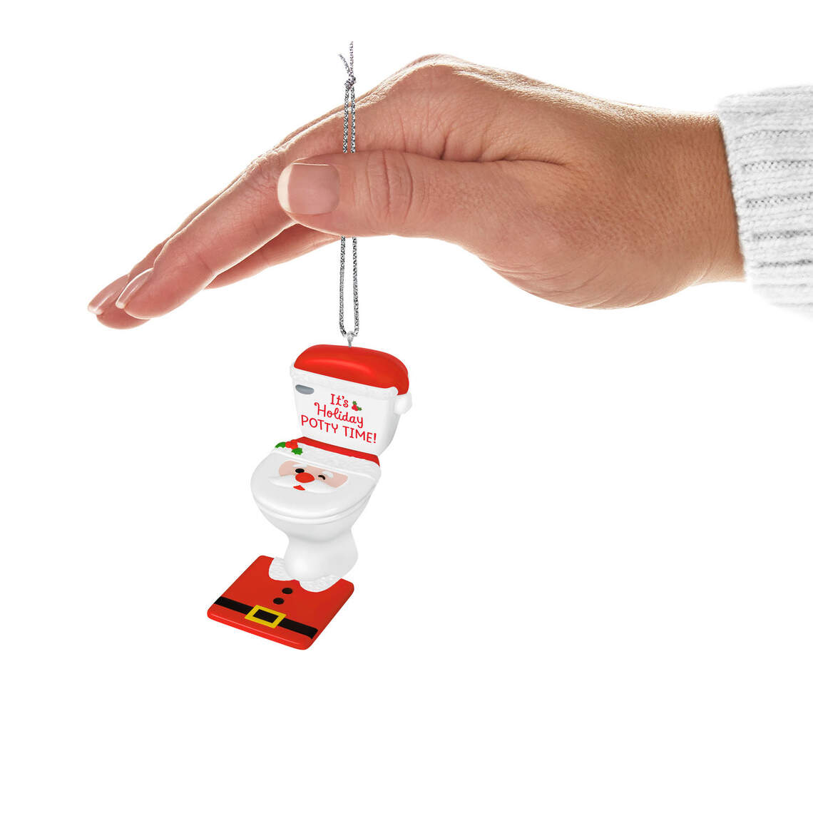 It's Holiday Potty Time Ornament