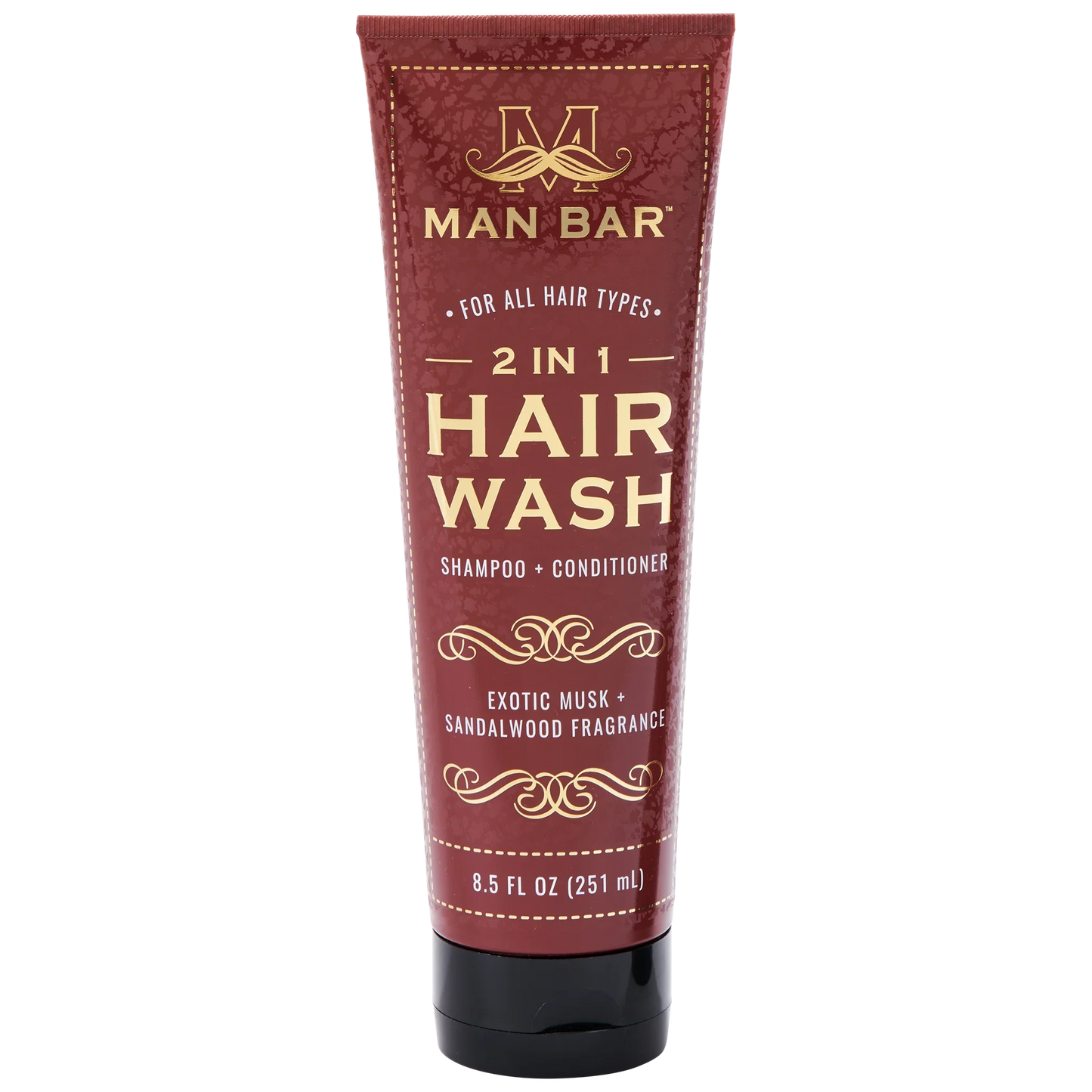 MAN BAR® 2-in-1 Hair Wash - Exotic Musk & Sandalwood