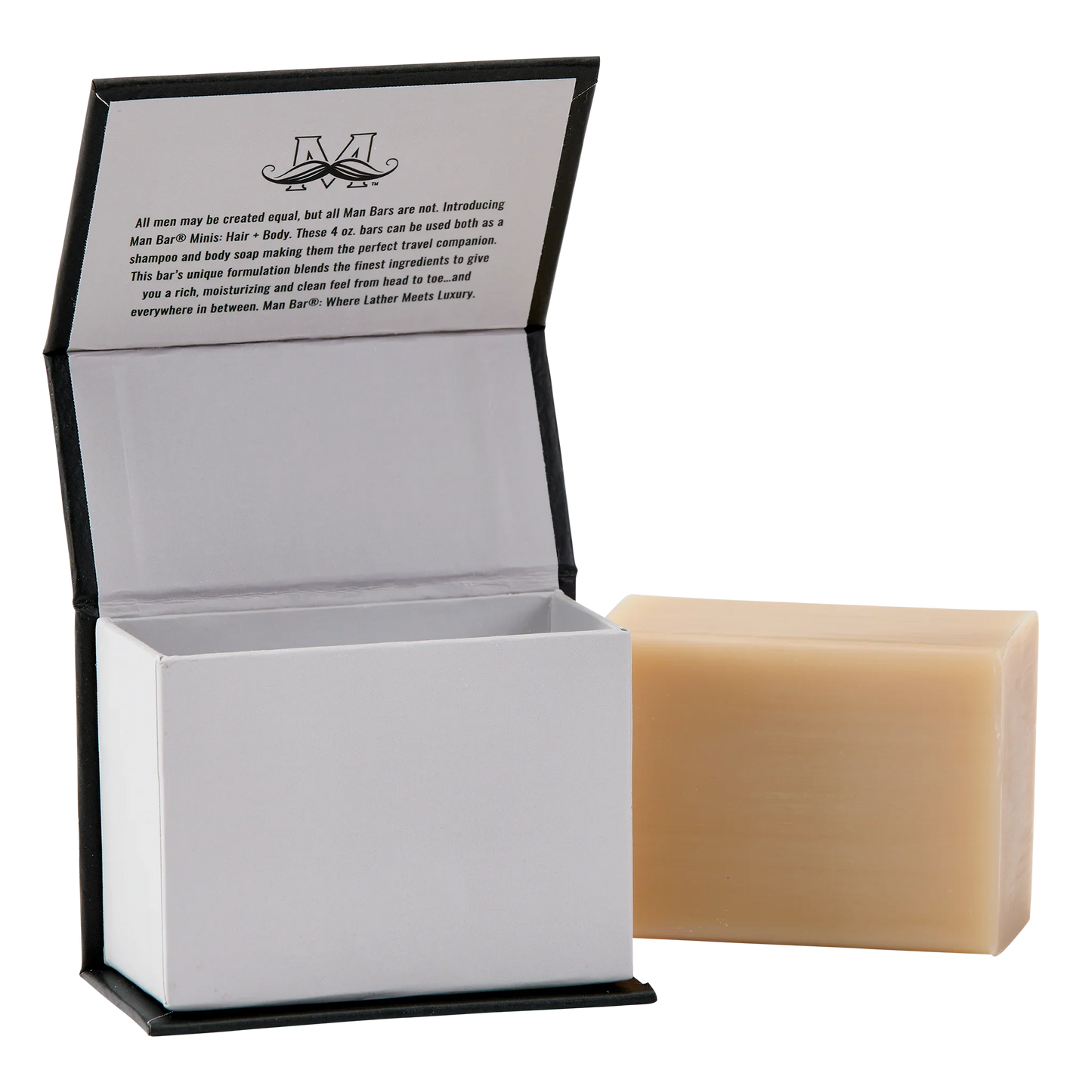 MAN BAR® MINI Hair & Body - Ebony Wood & Coffee