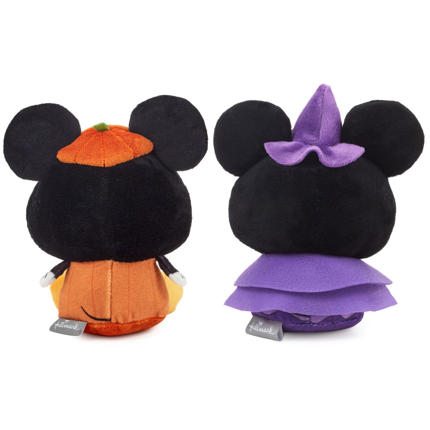 Better Together Disney Mickey Mouse and Minnie Mouse Halloween Magnetic Plush Pair