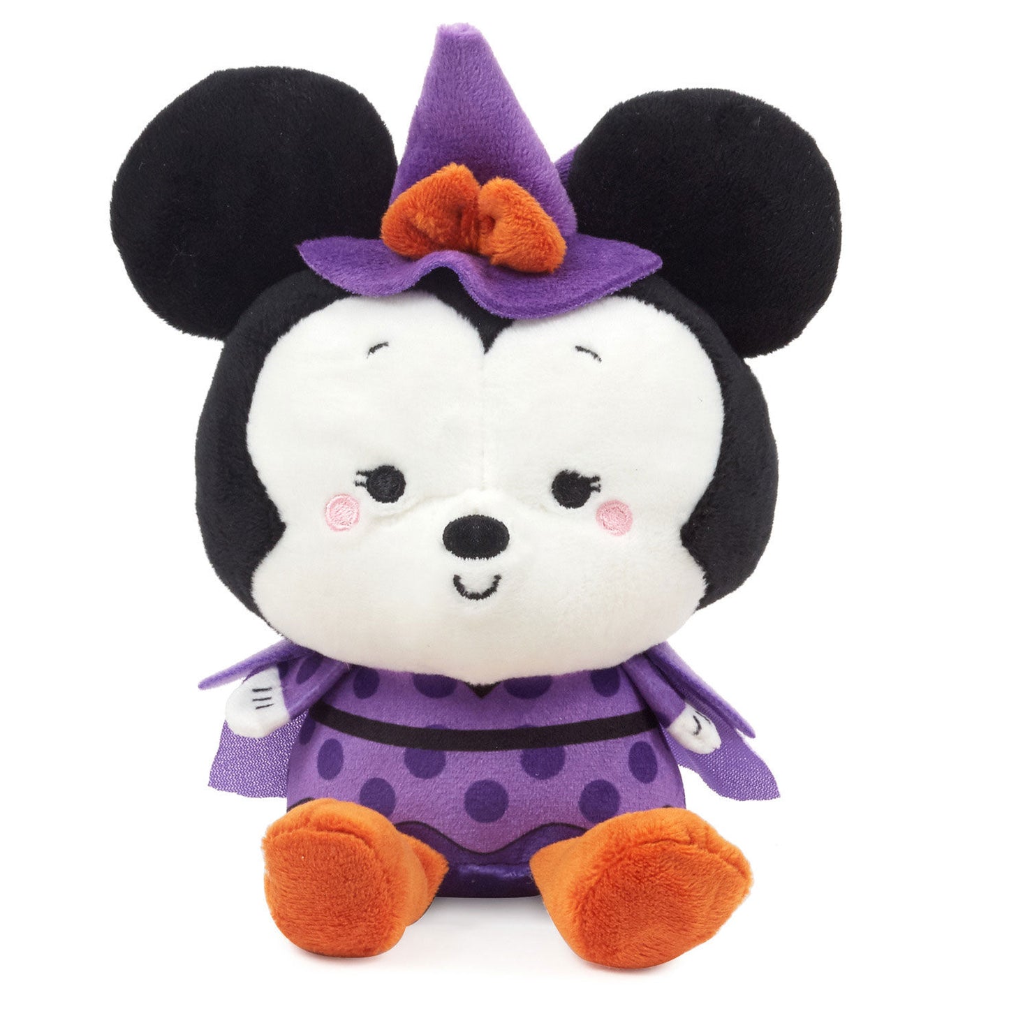 Better Together Disney Mickey Mouse and Minnie Mouse Halloween Magnetic Plush Pair