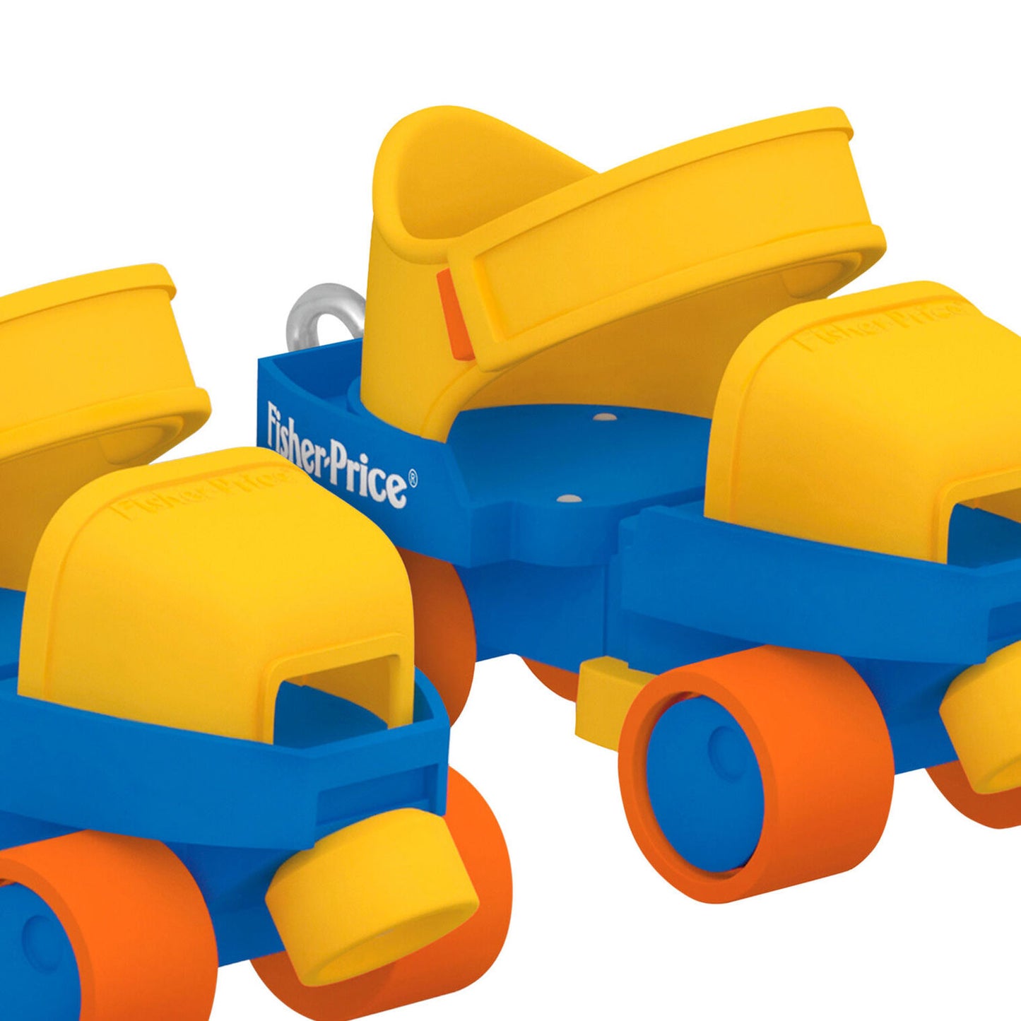 Mini Fisher-Price™ Roller Skates Ornaments, Set of 2