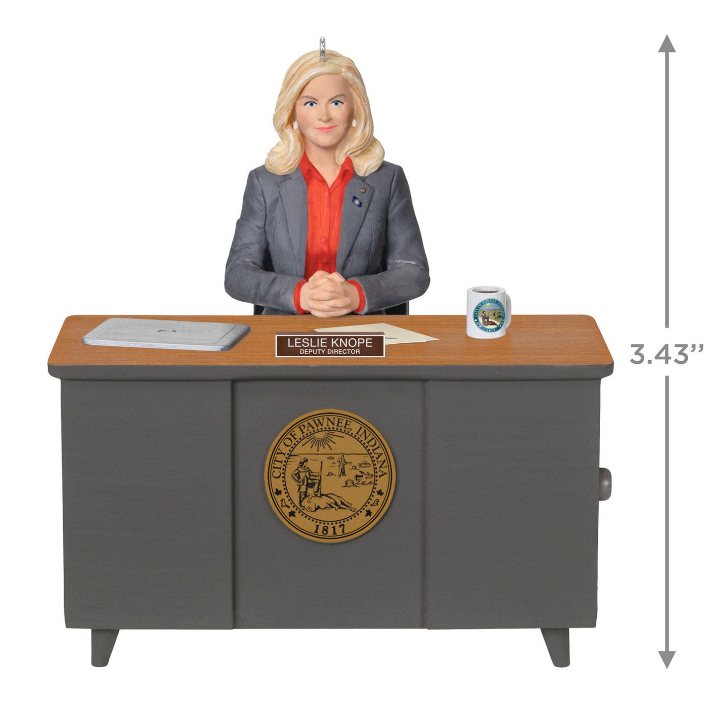 Parks and Recreation Leslie Knope Ornament With Sound