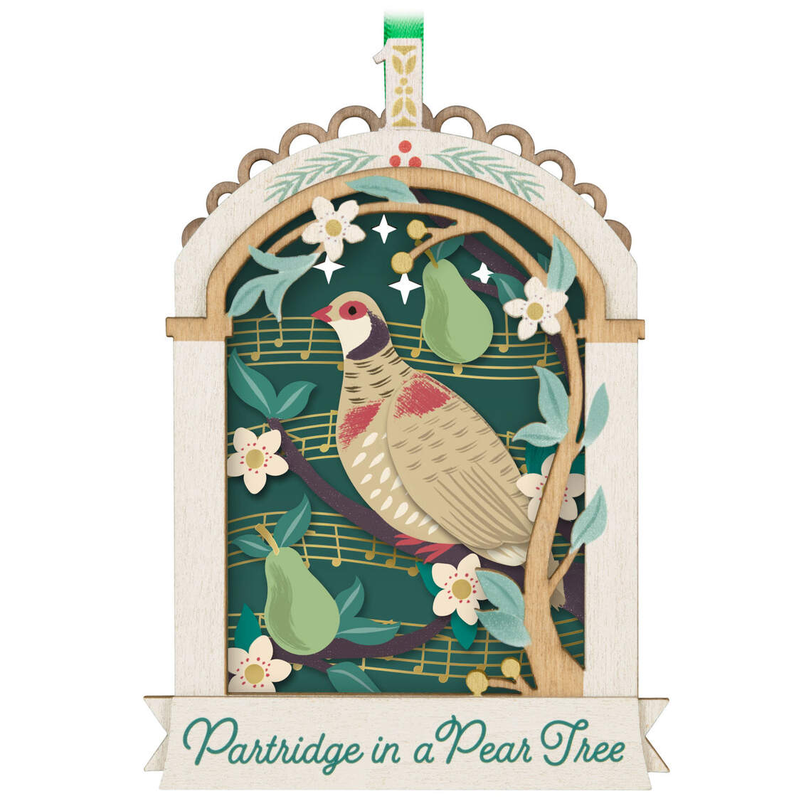 Twelve Days of Christmas Papercraft Ornament (Copy)