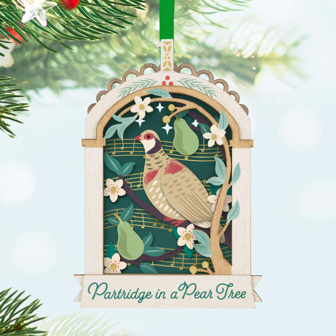 Twelve Days of Christmas Papercraft Ornament (Copy)