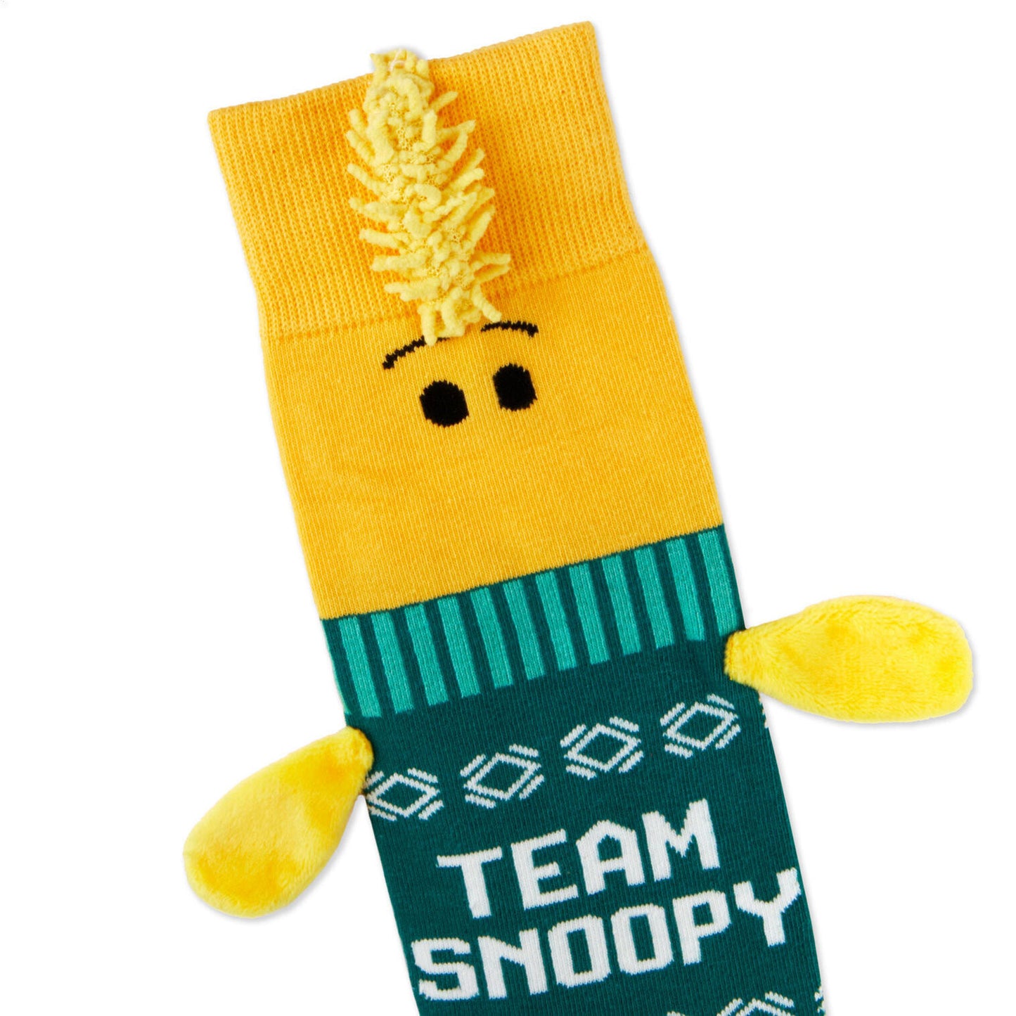 Peanuts® Snoopy and Woodstock in Christmas Sweaters Mismatched Novelty Socks