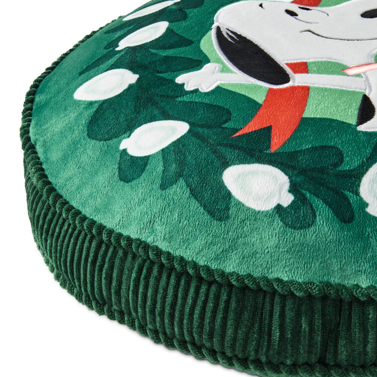 Peanuts® Snoopy Wreath Light-Up Pillow, 17""