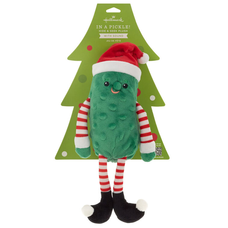 In a Pickle Hide and Seek Plush With Sound