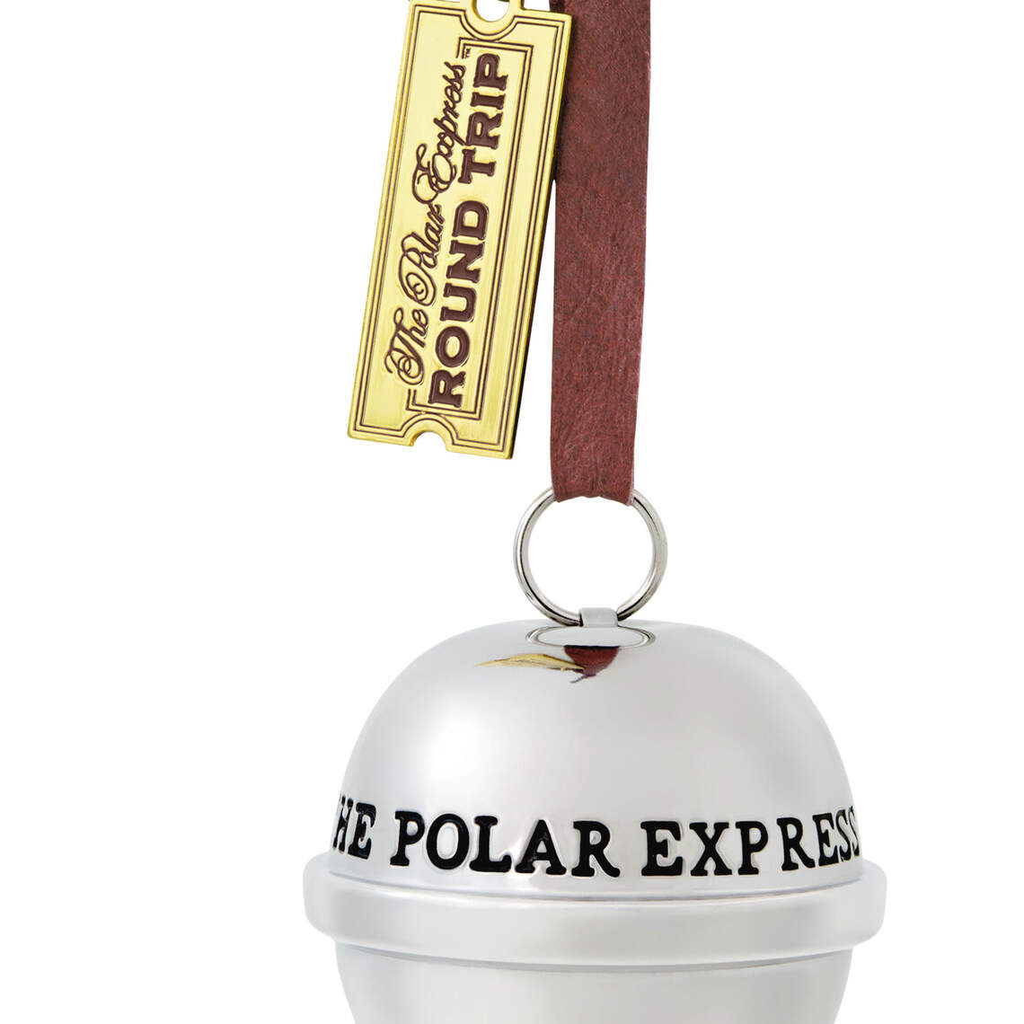 The Polar Express™ 20th Anniversary Santa's Sleigh Bell 2024 Metal Ornament