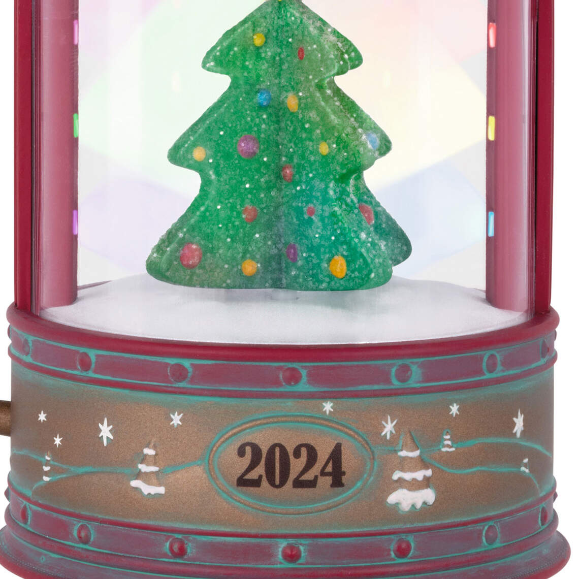 Shimmering Lantern 2024 Musical Ornament With Light and Motion