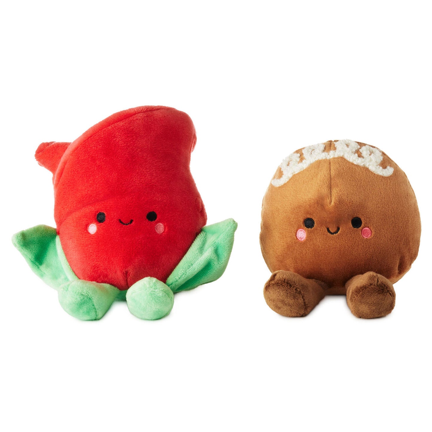 Better Together Rose and Truffle Magnetic Plush Pair, 5.25"