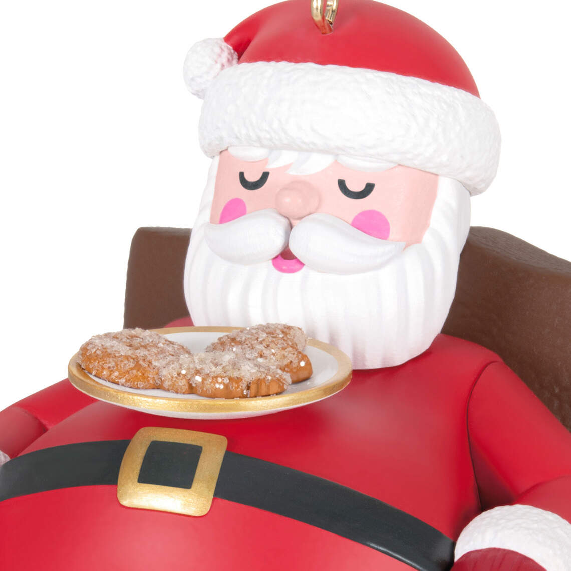 Snoring Santa Ornament With Sound and Motion