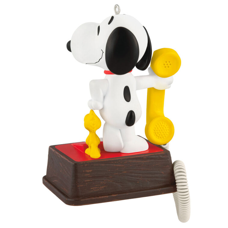 Peanuts® 75th Anniversary Hello, Snoopy! Ornament With Sound