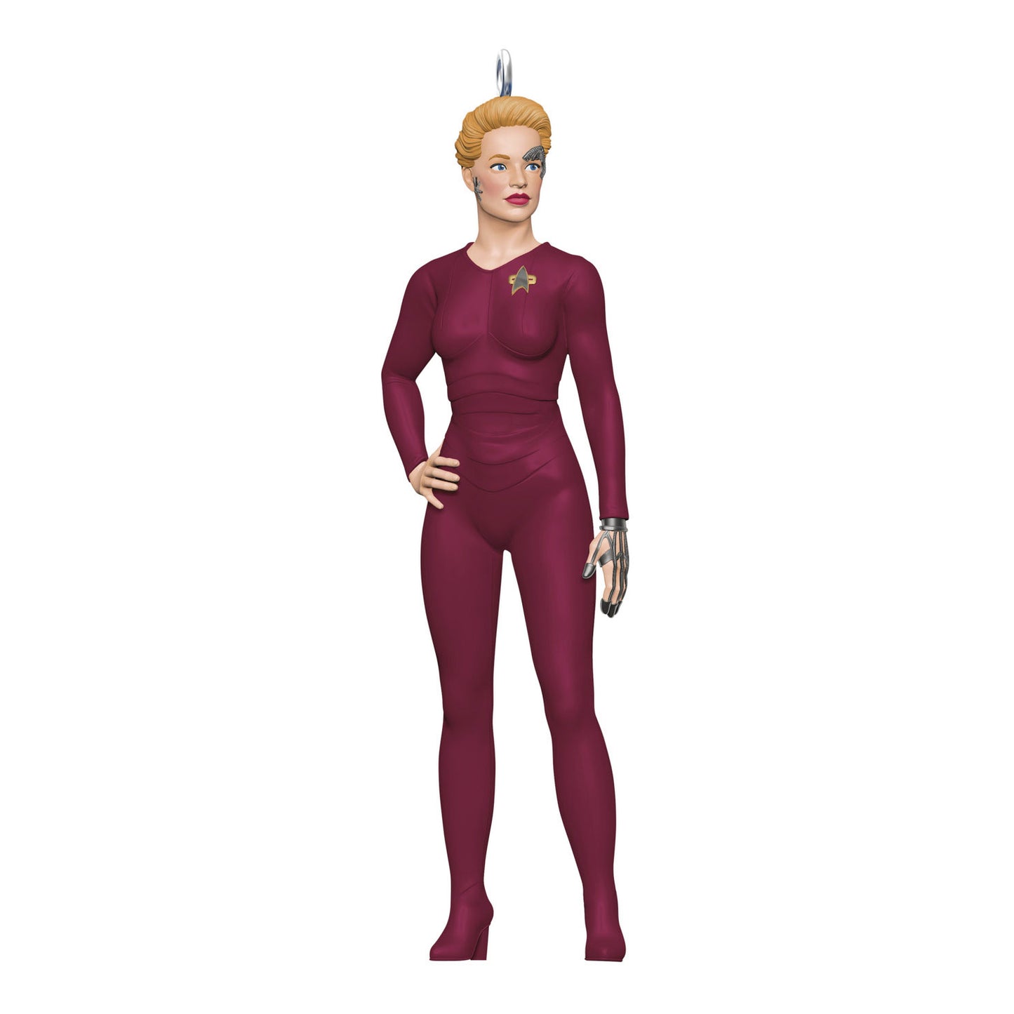 Mini Star Trek™: Voyager Seven of Nine Ornament, 1.75"