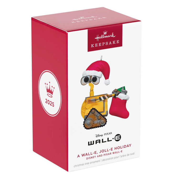 Disney/Pixar Wall-E A Wall-E, Joll-E Holiday Ornament