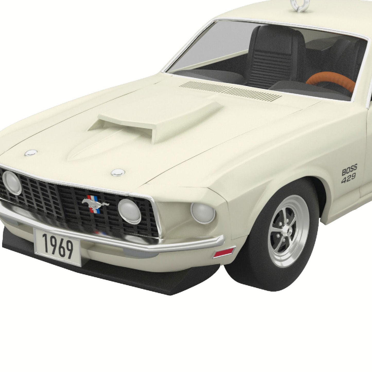 Mini Lil' Classic Cars 1969 Ford Mustang Boss 429 2024 Metal Ornament, 0.7"