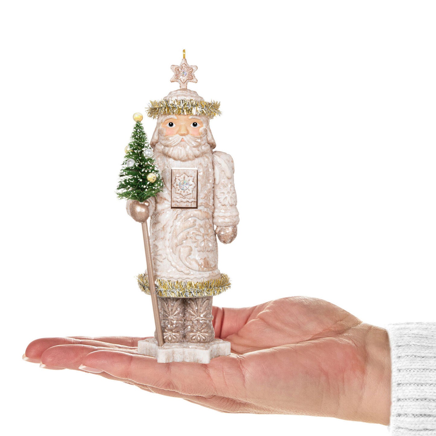 Noble Nutcrackers Earl of Snowfall Ornament