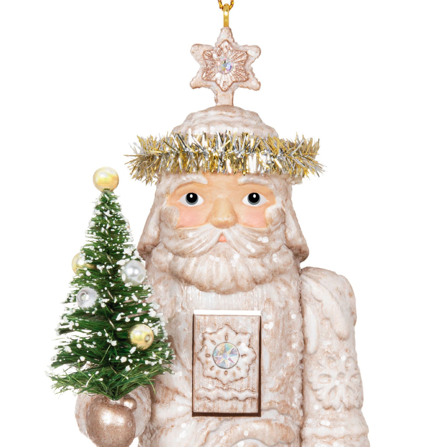 Noble Nutcrackers Earl of Snowfall Ornament